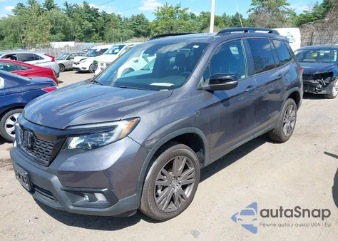 2021 Honda Passport Awd Ex-L из США, поврежденный, VIN 5FNYF8H57MB037506